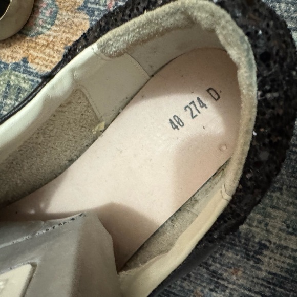 Golden Goose Black Sneakers with Glitter Accents - Picture 8 of 8